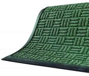 green interior mat