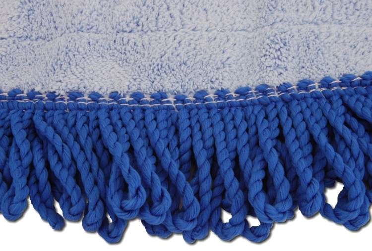 Microfiber Dust Mop Pad with Microfiber Fringe Yarn Close Up